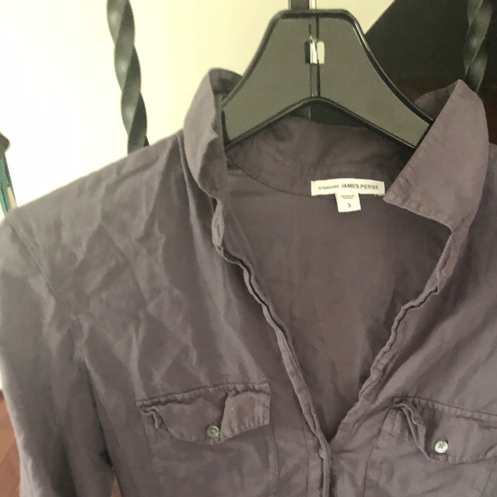 Gray blouse